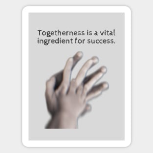 Togetherness Sticker